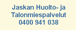 Jaskan Huolto- ja Talonmiespalvelut logo